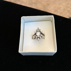 Sterling Silver wedding set